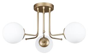 Stropna svetilka v zlati barvi Squid Lighting Star, višina 34 cm