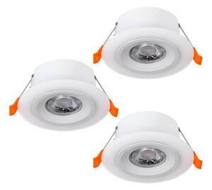 Eglo 900913 - SET 3x LED Vgradna svetilka CALONGE 3xLED/4,8W/230V bela