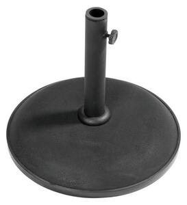 Črno stojalo za senčnik Bonami Essentials Sun, ø 50 cm