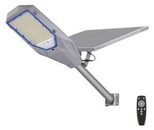 LED Zatemnitveni reflektor s solarnim panelom LED/200W/20000 mAh 6500K IP65 siv