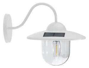 LED Solarna stenska svetilka LED/0,5W/1,2V IP44 bela