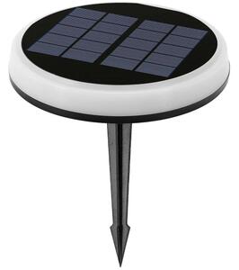 Aigostar - LED Solarna svetilka LED/0,6W/2V 16,5 cm 3200K/400K/6500K IP65 črna