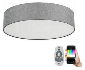 Eglo 33772 - LED RGBW Zatemnitvena stropna svetilka ROMAO-C LED/33W/230V grey+ Daljinski upravljalnik