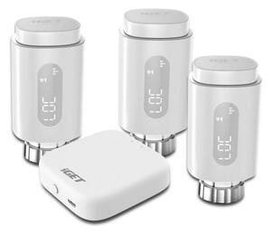 SET 3x Pametna termostatska glava + smart gateway GW1 Wi-Fi Zigbee