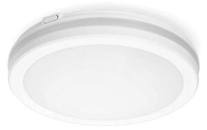 LED Kopalniška stropna svetilka LED/18W/230V IP65 pr. 30 cm bela