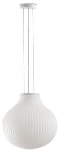 FARO 28301 - Lestenec na vrvici ISABELLE 1xE27/15W/230V pr. 40 cm bela