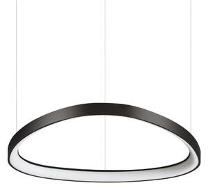 Ideal Lux - LED Lestenec na vrvici GEMINI LED/48W/230V pr. 61 cm črna