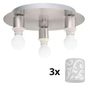 Eglo - LED Stropna svetilka MY CHOICE 3xE14/4W/230V krom/bela