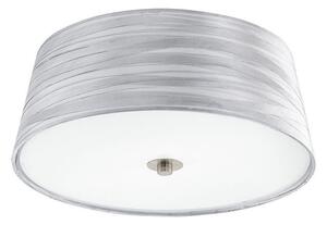 Eglo 94306- LED Stropna svetilka FONSEA 1 2xE27/9W/230V srebrna