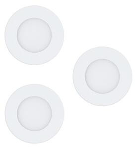 Eglo 78195 - SET 3x LED Vgradna svetilka FUEVA LED/2,7W/230V