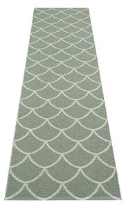 Zelen zunanji in notranji tekač 70x300 cm Kotte Army Sage – Pappelina