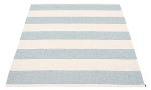 Svetlo modra/kremno bela notranja in zunanja preproga 140x180 cm Bob Blue Fog – Pappelina
