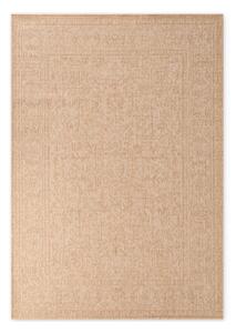 Bež-slonokoščena notranja in zunanja preproga 200x290 cm Duet Kona – NORTHRUGS