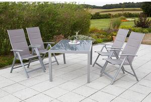 Gardenson Vrtna Miza Gardenson, Steklo, Aluminij, 150x90