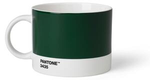 Temno zelena keramična skodelica 475 ml Dark Green 3435 – Pantone