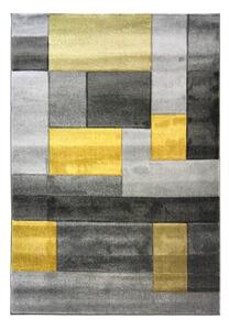 Sivo-rumena preproga Flair Rugs Cosmos, 160 x 230 cm