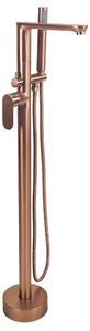 Samostoječa mešalna pipa Rea Logan Brush Copper