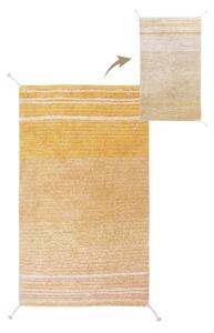 Oker rumena bombažna preproga 80x140 cm Twin Amber – Lorena Canals