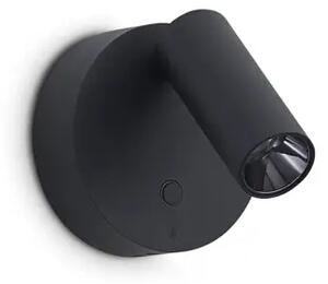 ELF AP ZIDNA LED SVJETILJKA 3W 3000K IP20 CRNA ID347462