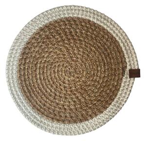 Pogrinjek iz jute ø 33 cm Wicker – Mila Home Luxury