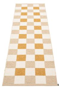 Oker rumen/bež zunanji in notranji tekač 70x240 cm Pix Vanilla Ochre – Pappelina