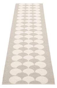 Kremno bel zunanji in notranji tekač 70x250 cm Poppy Linen – Pappelina