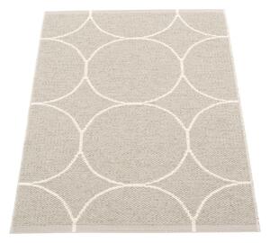 Kremno bela notranja in zunanja preproga 70x100 cm Boo Linen – Pappelina
