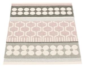 Svetlo rožnata/siva notranja in zunanja preproga 70x90 cm Asta Pale Rose – Pappelina