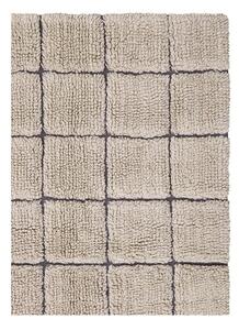 Bež ročno tkana volnena preproga 170x240 cm Mosaic Sandstone – Lorena Canals