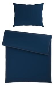 POSTELJNINA Mavie 140/200 cm saten modra