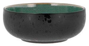 Zeleno-črna skledica za ramen iz kamenine 1,2 l Gastro Green/Black – Bitz
