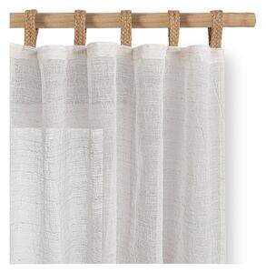 Kremno bela zavesa 140x250 cm Drimar – Restilo