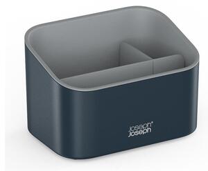 Temno sivo plastično držalo za detergent SinkStore – Joseph Joseph