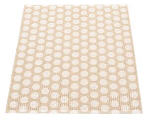 Bež/kremno bela notranja in zunanja preproga 70x90 cm Noa Beige Vanilla – Pappelina