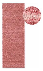 Temno rožnat ročno tkan bouclé tekač 80x200 cm Notting Hill Portobello – Ted Baker