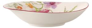 Porcelanasta skleda z motivom cvetja Villeroy & Boch Mariefleur Serve, 21 x 18 cm