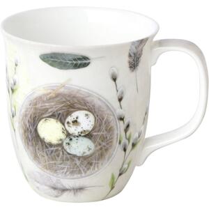 Porcelanasta skodelica 375 ml Eggs and Feathers - IHR