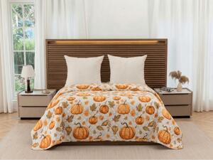 Pregrinjalo za posteljo AUTUMN PUMPKINS, barvno Dimenzije: 170 x 210 cm