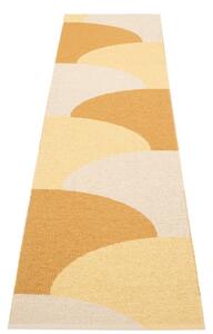 Oker rumen zunanji in notranji tekač 70x270 cm Hill Ochre Pale Yellow – Pappelina