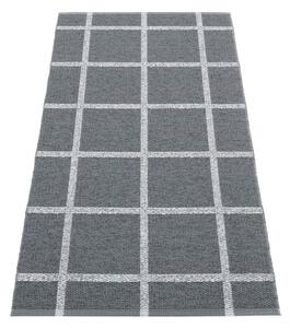 Antracitno siv zunanji in notranji tekač 70x150 cm Ada Granit – Pappelina
