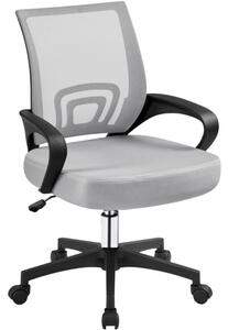 ShopJK PISARNIŠKI STOL ERGONOMIC SIVA KO25SZ 5900779934269