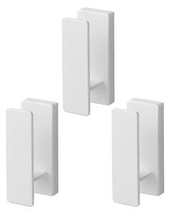 Beli kovinski stenski obešalniki v kompletu 3 ks Tower – YAMAZAKI