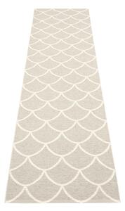 Kremno bel zunanji in notranji tekač 70x300 cm Kotte Linen – Pappelina