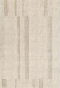 Bež volnena preproga 160x240 cm Agnus Brush Lines – Agnella
