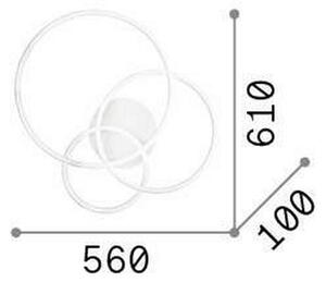 STROPNA LED-SVETILKA Frame 41 W 5250 lm 3000 K 220-240 V