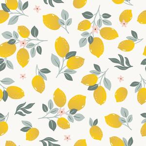 Otroška tapeta 10 m x 50 cm Lemons – Lilipinso