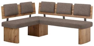 KOTNA KLOP, tekstil, leseni material rjava, barve hrasta