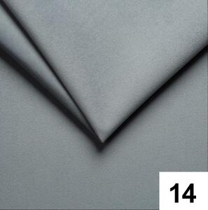 Obložena postelja boxspring DIRELIS TRINITY 140x200 cm siva Vzmetnica: Vzmetnica Bonell