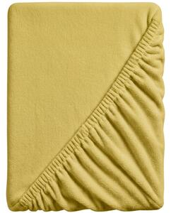 Rjuha iz mikropliša SOFT 90x200 cm gorčična