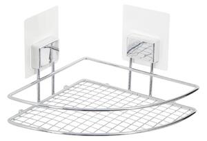 Kotna samolepilna kopalniška polica Compactor Bestlock Magic Bath Rack